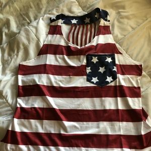 American Flag Tank